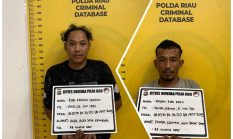 Polda Riau Tangkap Dua Kurir Narkoba Asal Aceh