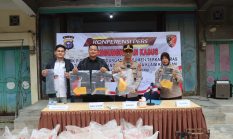 Beras Oplosan Merek Happy Minang Berhasil Diungkap Sat Reskrim Polres Dumai