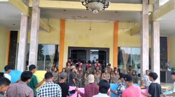 Mahasiswa MPR Unras, Minta Bupati Padang Lawas Copot Kadis PUPR dan Kabid Cipta Karya