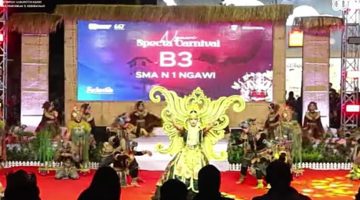 SMAN 1 Ngawi Puncaki Ngawi Specta Carnival 2025 ! Juara 1 yang Mengagumkan