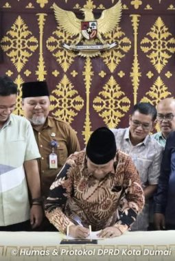 Rapat Finalisasi Pansus A DPRD Kota Dumai Terhadap Ranperda Tentang Penyelenggaraan Kepariwisataan Kota Dumai