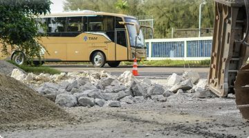 Wako H Paisal Apresiasi Perbaikan Jalan Ruas Nasional Jalan Putri Tujuh dan Jalan Datuk Laksamana Dumai