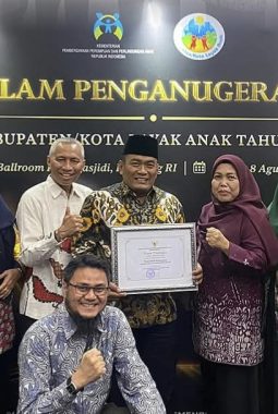 Kota Dumai Sabet Tiga Tahun Berturut turut Anugrah Kota Layak Anak