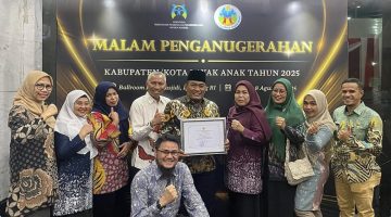 Kota Dumai Sabet Tiga Tahun Berturut turut Anugrah Kota Layak Anak