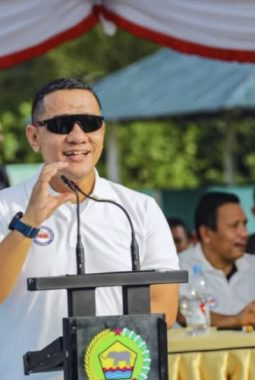 Perebutkan Piala Dandim 0320/Dumai Turnamen Bola Voli Langsung di Buka Letkol Inf Ronald Manurung. S.Sos