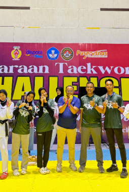 Kejuaraan Riau Challenge 2025, Taekwando Dumai Meraih 57 Mendali