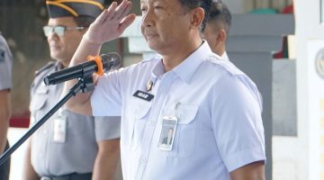Mohon Dukungan Dan Kerjasama, Plt. Kepala Rutan Dumai Pimpin Apel Pagi