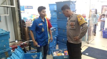 Polsek Barumun Tengah Aktif Laksanakan Patroli Blue Light