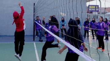 Friendly Match Bola Voli, PIPAS Rutan Dumai VS Persit Denarhanud 004/WSBY