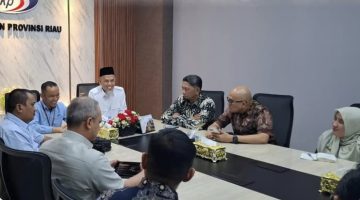 Walikota Dumai H. Paisal Jalin Sinergi Dengan BPKP Riau