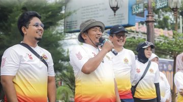 Wawako Sugiyarto Apresiasi di HUT ke-65 Karang Taruna Dumai Yang Menggelar Senan Bersama dan Melaksanakan Donor Darah