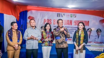 Menteri Hukum RI Kunjungan Kerja Ke Kelurahan Tobek Godang Kota Pekanbaru