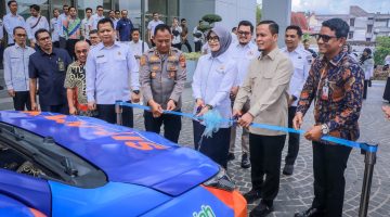 Gandeng BRK Syariah, Pemko Pekanbaru Launching Mobil Layanan NIB, NPWP Keliling
