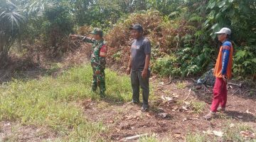 Babinsa Koramil 04/Rupat Gelar Patroli Karhutla di Desa Sri Tanjung
