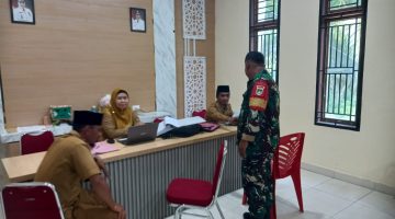 Babinsa Koramil 04/Rupat Laksanakan Komsos di Desa Pancur Jaya