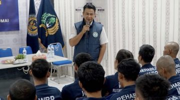 Rutan Dumai Lakukan Rehabilitasi Warga Binaan Bekerja Sama dengan BNNK Dumai