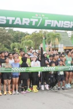 Semarak HUT TNI ke-80, Kodim Dumai Gelar Kartika Run 8K diikuti Seribu Peserta
