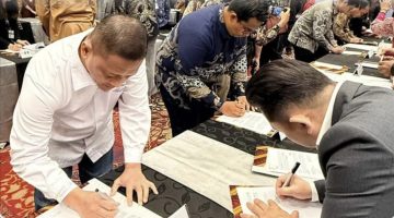 Kadin Kota Dumai Jembatani Fasilitas Teknologi Hijau Dalam Trade Expo Indonesia 2025 Dengan Perusahaan Asal Malaysia