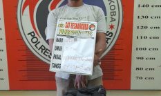 Sering Transaksi Di Pinggir Sungai, Pengedar Sabu Warga Ujungbatu 1 Ditangkap