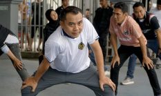 Tumbuhkan Semangat Jiwa dengan Senam Pagi Bersama di Rutan Dumai