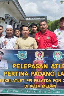 Atlet PERTINA Padang Lawas Ikuti Seleksi Atlet PPI Pelatda PON XXII Di Medan